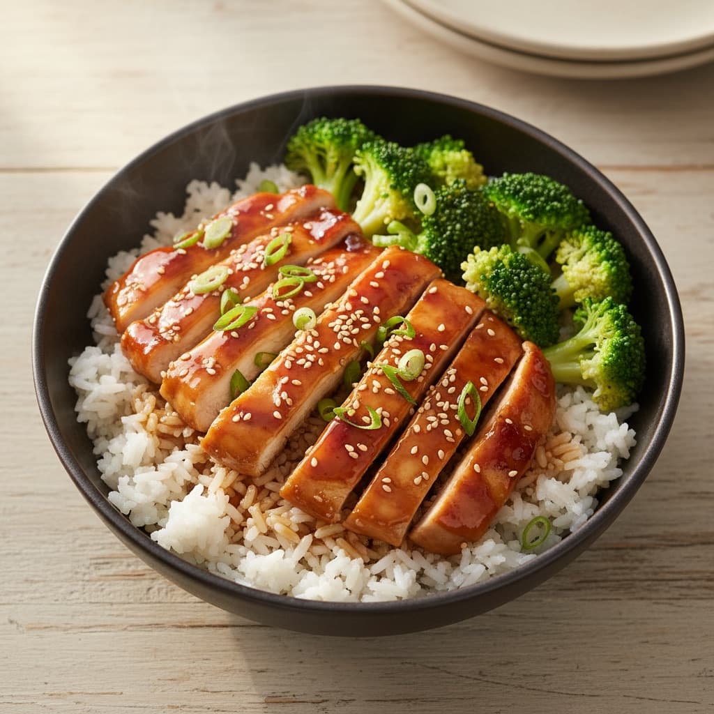 Chicken Teriyaki Rice Bowl