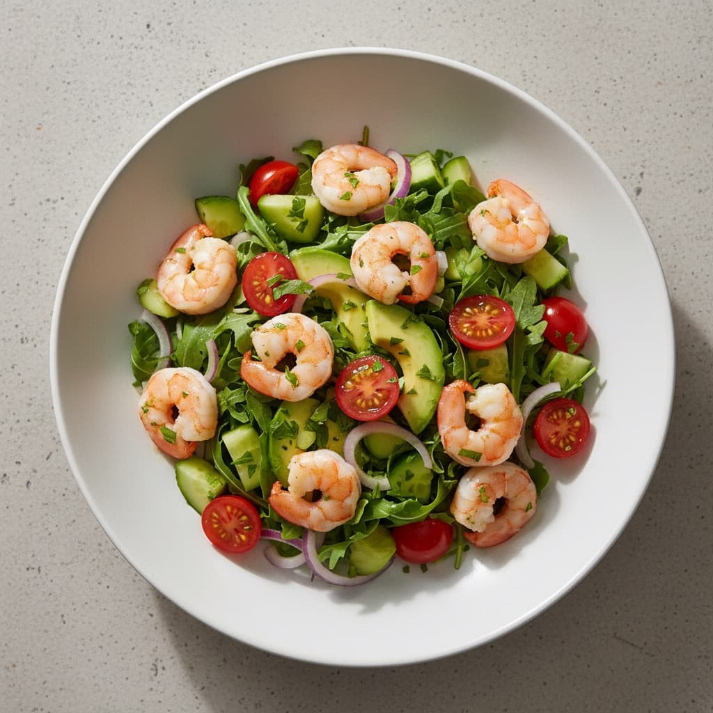 Shrimp and Avocado Salad