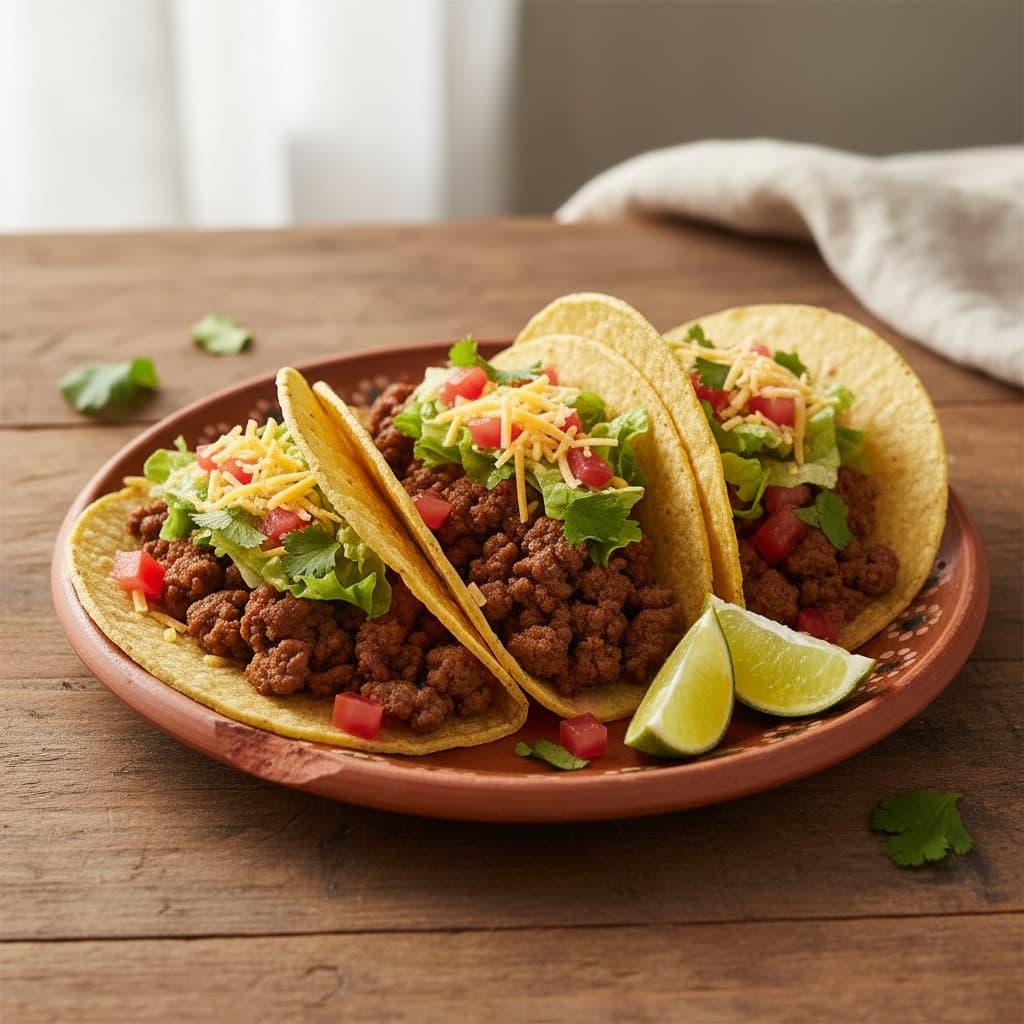 Ground Beef Tacos