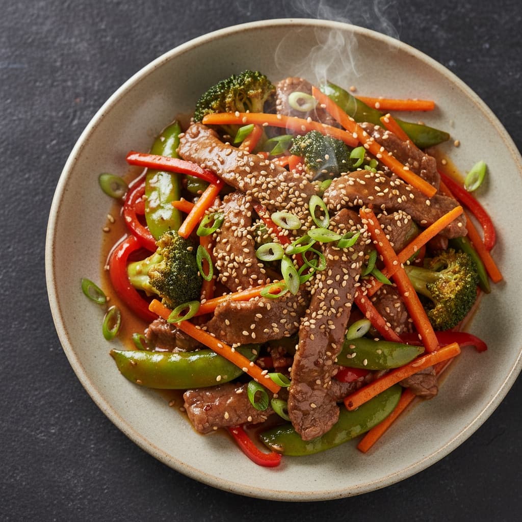 Beef and Vegetable Stir-Fry