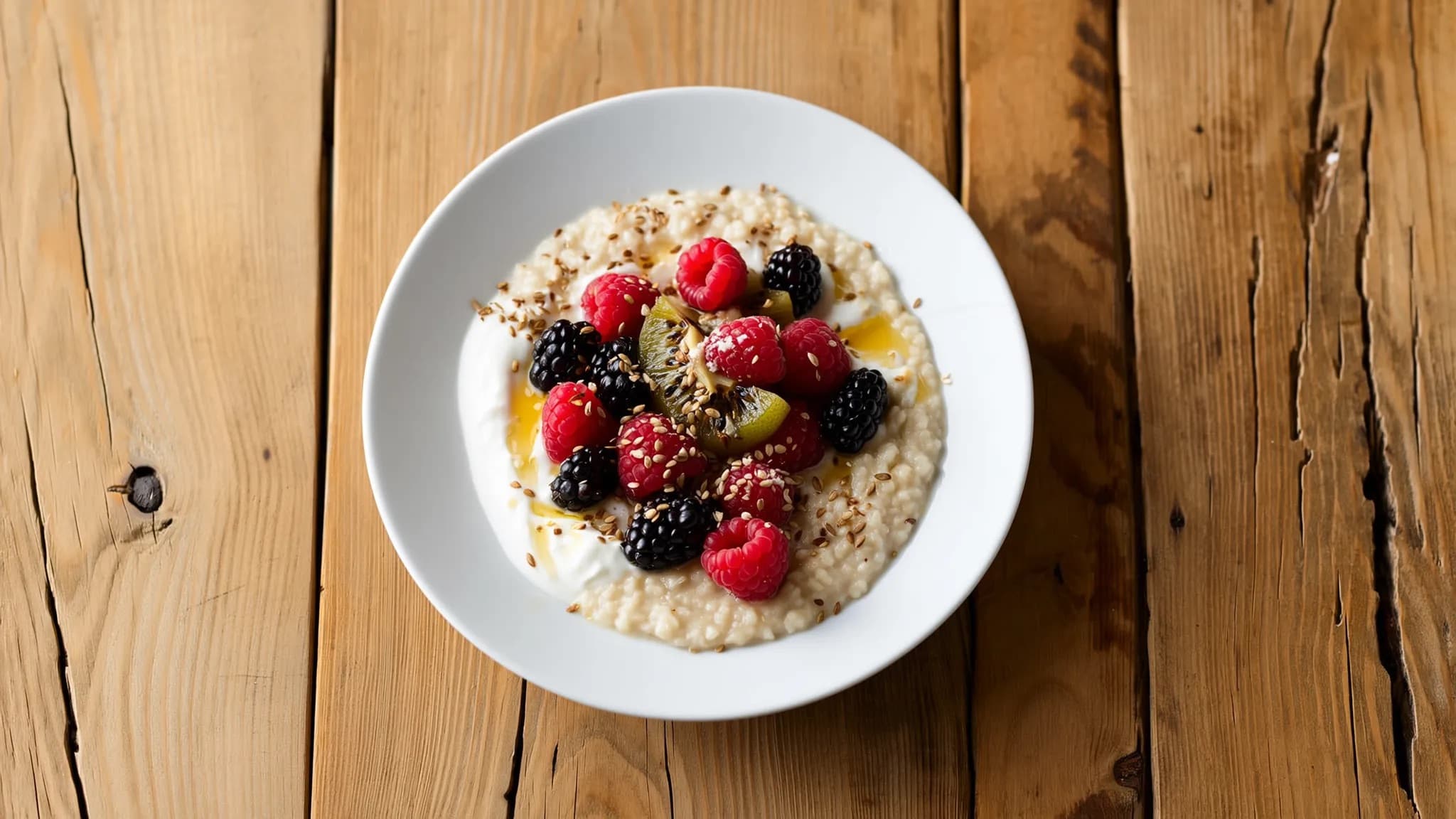 Berry and Chia Seed Porridge